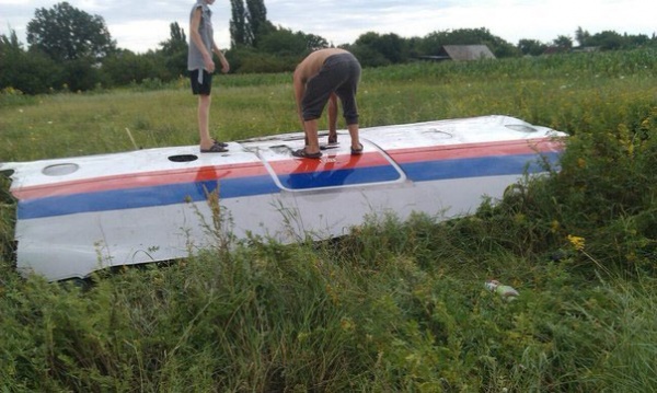 Боинг-777, Украина, крушение
