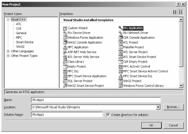      Microsoft Visual Studio   RTX-